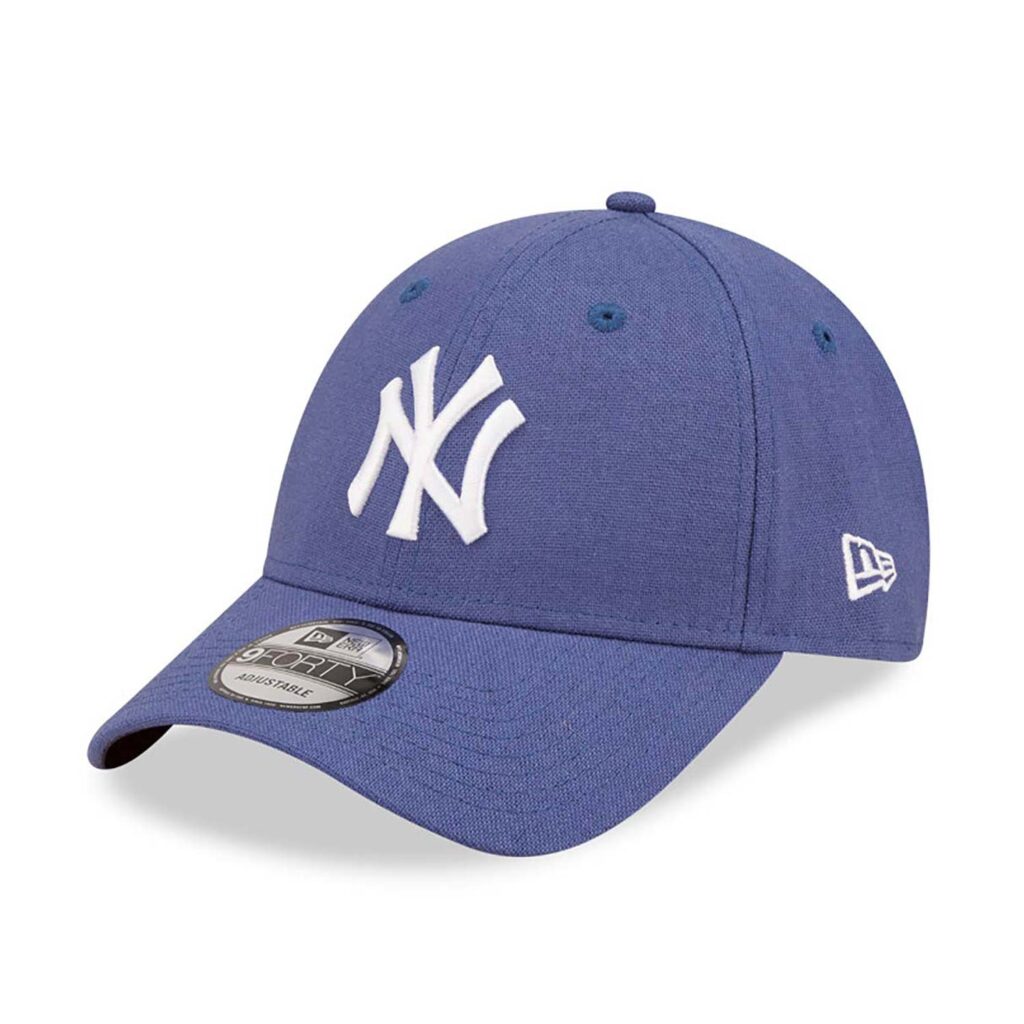 New York Yankees Linen Blue 9FORTY Adjustable Cap-left