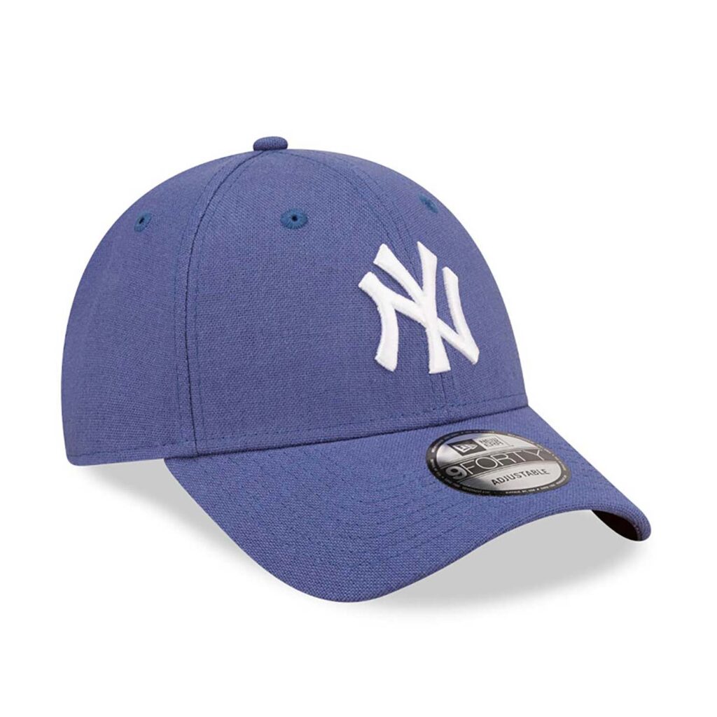 New York Yankees Linen Blue 9FORTY Adjustable Cap-right