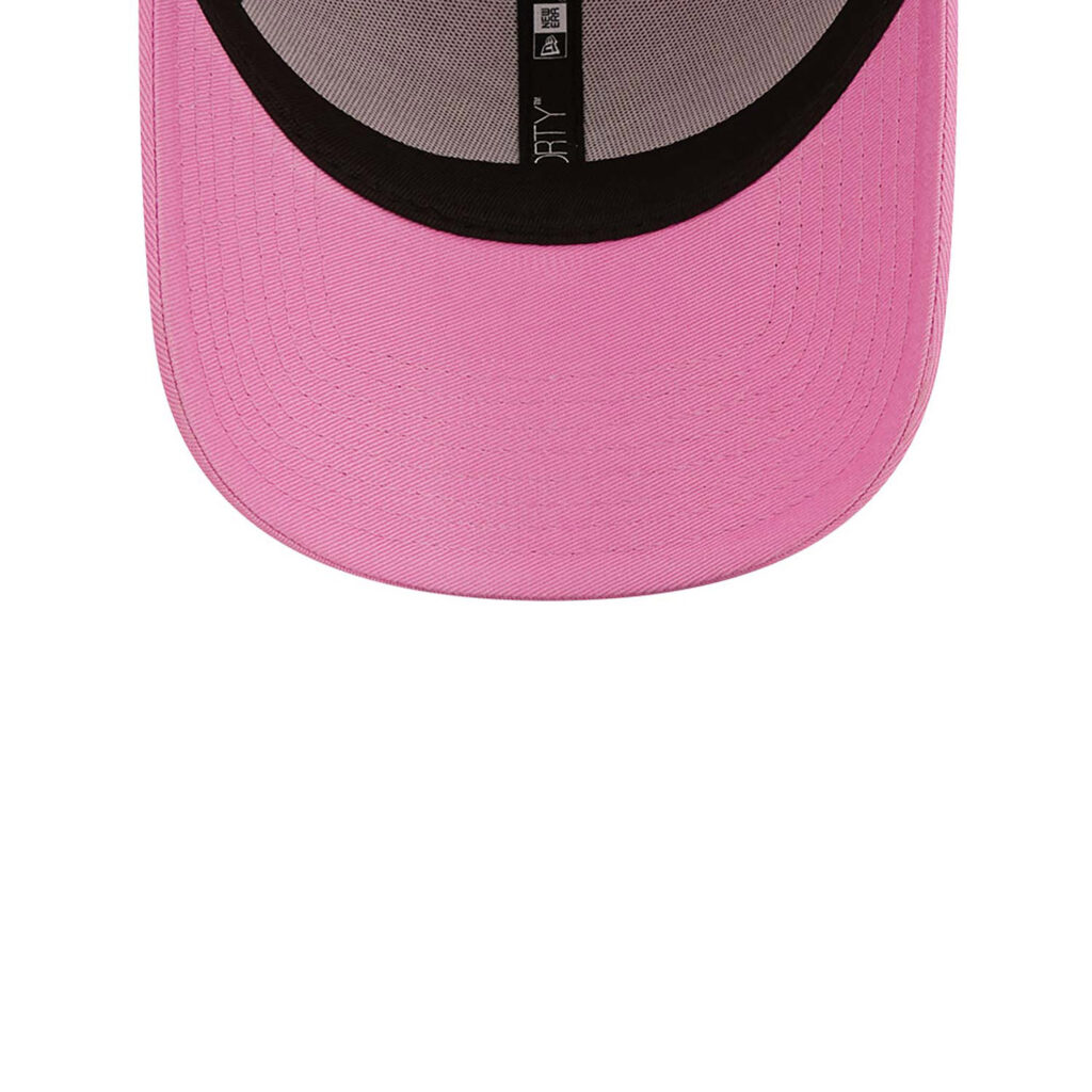 New York Yankees Womens League Essential Pink 9FORTY Adjustable Cap-bottom
